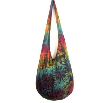 da 30 SHOULDER SLING BAG BEACH HIPPIE TIE DYE HOBO UNIQUE UNISEX LADIES HIPPY