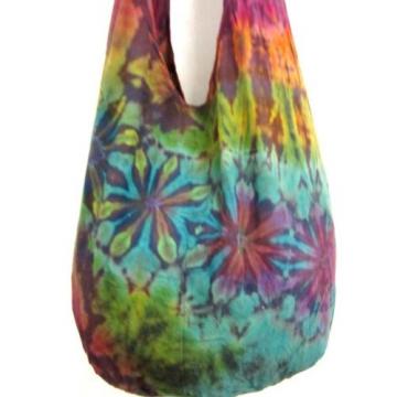 da 30 SHOULDER SLING BAG BEACH HIPPIE TIE DYE HOBO UNIQUE UNISEX LADIES HIPPY