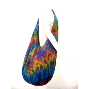 da 31 CROSSBODY SLING BAG BEACH HIPPIE TIE DYE HOBO UNIQUE UNISEX LADIES LARGE