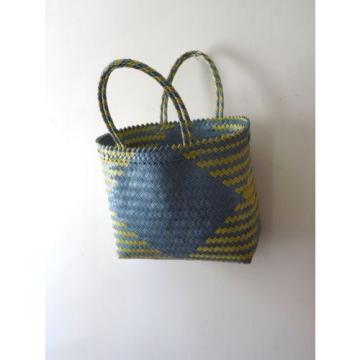 Yellow and Blue  Handwoven Market Bag, Tote, Beach, Steven Alan, Madewell