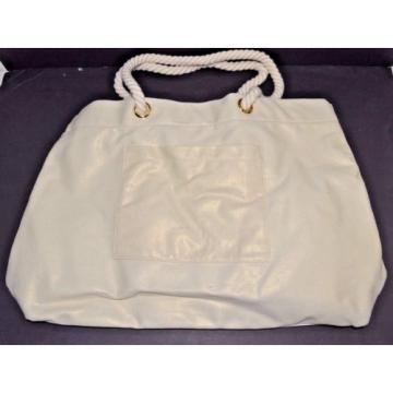 Orlane Off White Tote Beach  Bag &amp; Skin Care Samples NEW