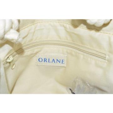 Orlane Off White Tote Beach  Bag &amp; Skin Care Samples NEW