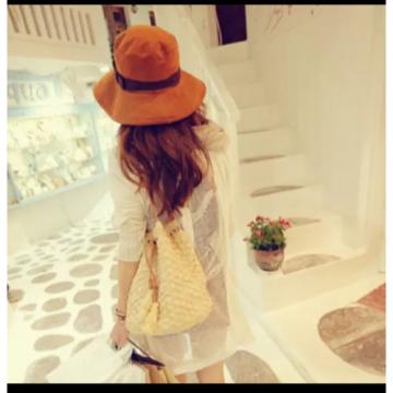 Summer Beach Shoulder Bag Handmade fashionable handbags natural grass