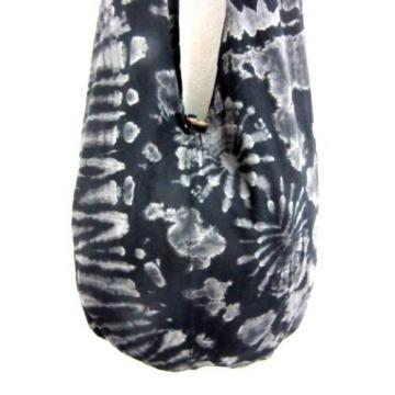 EA06 MEDIUM BAG SHOULDER TIE DYE UNISEX BOHO HOBO UNIQUE BLACK BEACH FREE NEW