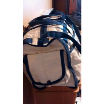 Large Jamaican Canvas Tote Beach Bag