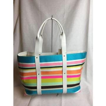 NEW Kate Spade New York 2 Park Avenue Striped Tote Baby Beach Bag $348