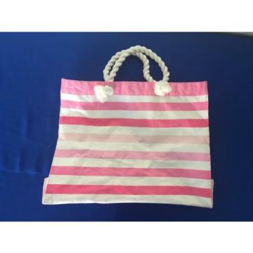 Victoria&#039;s Secret Pink Beach Bag Tote Large Shopper Miami St. Barts Hawaii Cute!