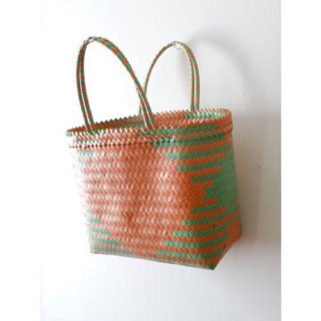 Lime Green and Mauve Handwoven Market Bag, Tote, Beach, Steven Alan, Madewell