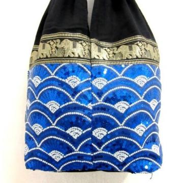 THAI NEW FREE BEACH BAG SHOULDER HOBO HMONG TRIP BOHO GYPSY GIFT ELEPHANT LADY