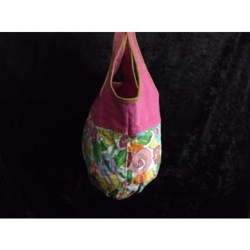 Dexter Cute Floral Bag Tote Print Canvas Handbag Cotton Purse Shoulder Beach Bag