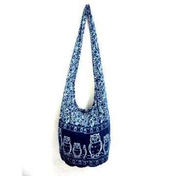 OWL BAG SLING SHOULDER ADVENTURE YOGA BEACH HOBO HIPPIE CROSSBODY SCHOOL TRIP