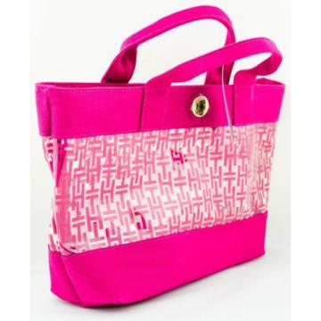 New Tommy Hilfiger Tote Purse Authentic Small Bag Beach Pink New Handbag