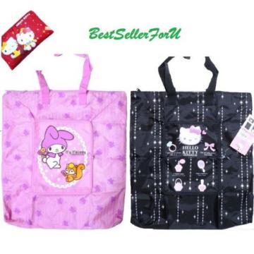 Sanrio Foldable Shoulder Bag Shopping Gym Beach Travel Reusable ECO Shopper Tote