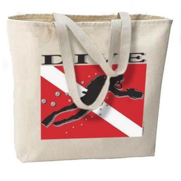 Scuba Dive Diver New Large Tote Bag Travel Beach Events Gear