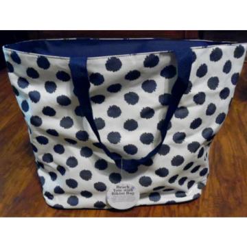 NWT Tri-Coastal Design Beach Tote w/Bikini Bag DIY Dots Beach Bag