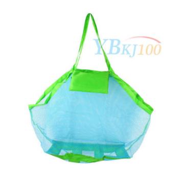 Portable Sand Away Carry All Kids Toys Mesh Tote Large Beach Storage Bag Net New