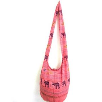 SMALL SUMMER BEACH BAG SLING SHOULDER ADVENTURE FREE CAMPING HOBO BOHO TRAVEL