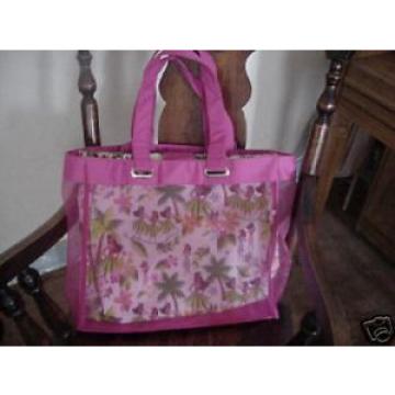 Hot Pink  and Hawaii Style Beach Bag