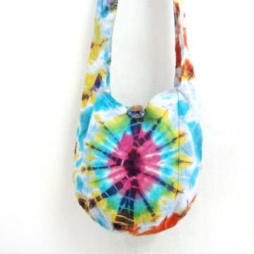 pp 52 CROSSBODY BAG SLING BEACH HOBO TIE DYE BOHO GYPSY BOHEMIAN S UNIQUE NEW