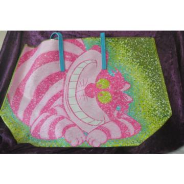 Disney Parks Alice In Wonderland Cheshire Cat Plastic Beach Bag, Tote New