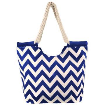 High Quality Rope Handle Tote Beach Bag