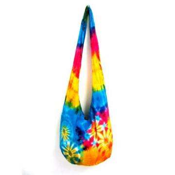 EW53 ADVENTURE CROSSBODY BAG SLING TIE DYE HOBO UNIQUE YOUNG NEW BEACH THAI MONK