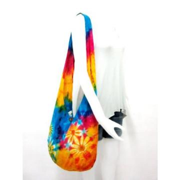 EW53 ADVENTURE CROSSBODY BAG SLING TIE DYE HOBO UNIQUE YOUNG NEW BEACH THAI MONK