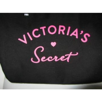 VICTORIA&#039;S SECRET WOMENS TOTE BAG PURSE BEACH BLACK NEW WITHOUT TAGS