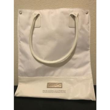 New Lacoste Perfume Pour Elle Tote Bag White Gym Travel Beach  Medium Hot Deal