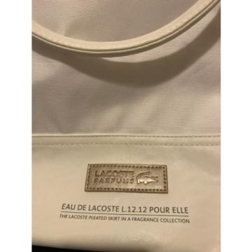 New Lacoste Perfume Pour Elle Tote Bag White Gym Travel Beach  Medium Hot Deal