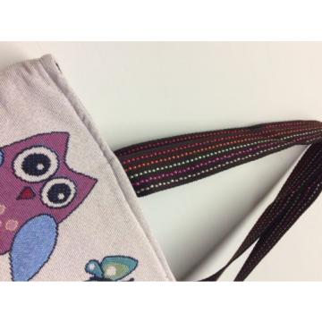 Women&#039;s Canvas Shopping Bag Owls Canvas Tote Bag Shoulder Canvas Bag, Beach Bag