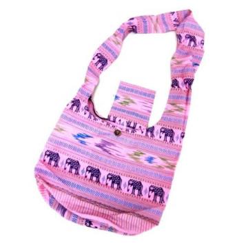 LARGE SUMMER BEACH BAG SLING SHOULDER ADVENTURE CAMPING HOBO MONK CROSS BODY