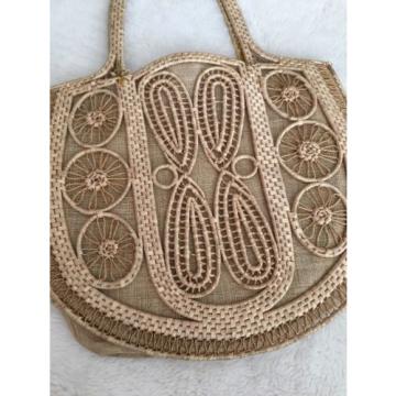 Vintage Straw Bag Made In Italy Epitome Beach Bag Designer