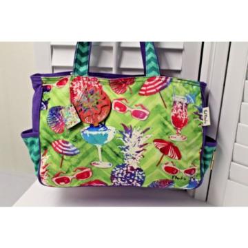 Paul Brent Artist Beach Bag Tote One Size Multi-colored