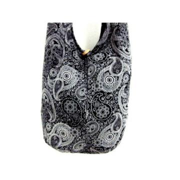 BEACH BAG SLING SHOULDER THAI PAISLEY MEN UNISEX HOBO GYPSY SMALL BOHO LADY TRIP