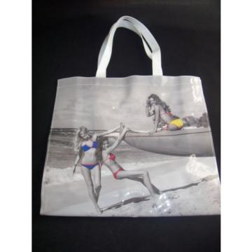 Victorias Secret Victoria&#039;s Large Beach Tote Bag With Handle Bikini Supermodels