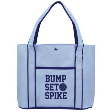 Bump Set Spike Volleyball  Fashion Tote Bag Shopping Beach Purse