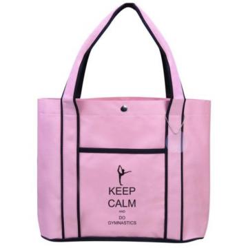 Keep Calm and Do Gymnastics  Fashion Tote Bag Shopping Beach Purse