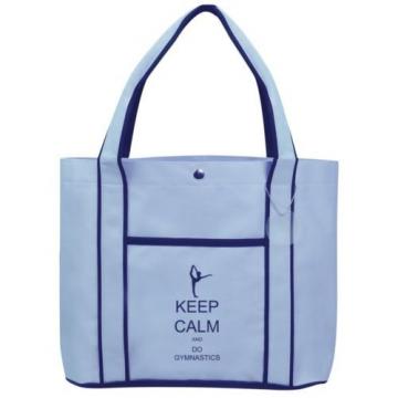 Keep Calm and Do Gymnastics  Fashion Tote Bag Shopping Beach Purse