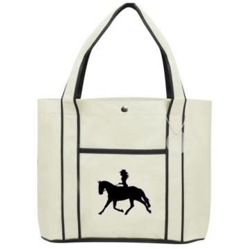 Cowgirl Riding Horse   Fashion Tote Bag Shopping Beach Purse