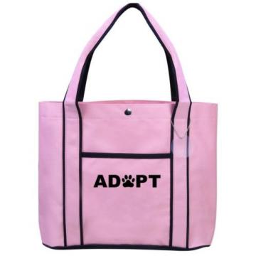 Adopt Paw Print Fashion Tote Bag Shopping Beach Purse