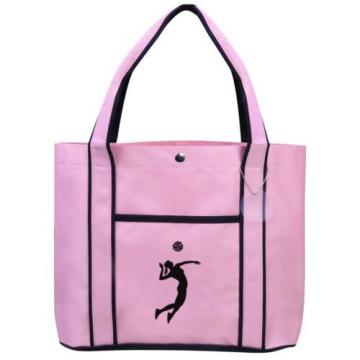 Female Volleyball Player   Fashion Tote Bag Shopping Beach Purse