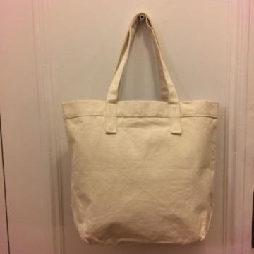 MICHAEL KORS XOXO Large White Canvas Shopping Beach Tote Bag Purse Pouch NWOT