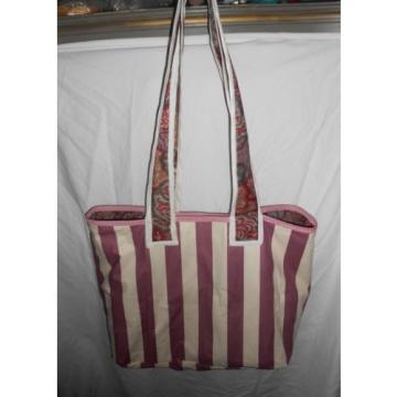 Reversible Handmade Large Tote, Diaper Bag, Beach Bag, or Overnight Bag