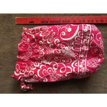 VERA BRADLEY PINK FLOWERED BEACH BAG