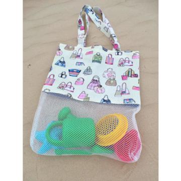 Beach bag, handbag for the sandbox, for ladies and moms