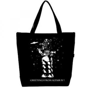 Robby the Robot Forbidden Planet Large Zipper Tote Beach Book Laptop Bag