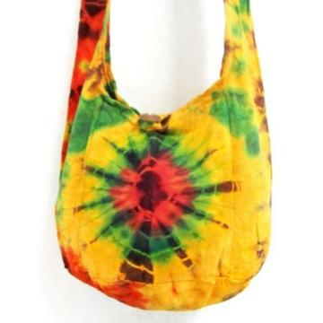 pp 45 SHOULDER BAG SUMMER HOBO TIE DYE THAI PARTY GYPSY EASY LIFE MEN BEACH NEW