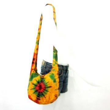 pp 45 SHOULDER BAG SUMMER HOBO TIE DYE THAI PARTY GYPSY EASY LIFE MEN BEACH NEW