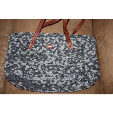 New Handmade jean inspired recycled Tote bag purse Custom Boutique laguna beach